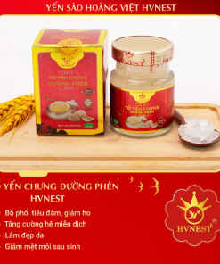 TỔ YẾN CHƯNG ĐƯỜNG PHÈN (30% Tổ Yến nguyên chất)